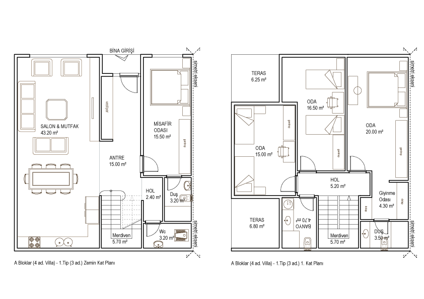 DOĞA PARK 3 A BLOK 1 TİP